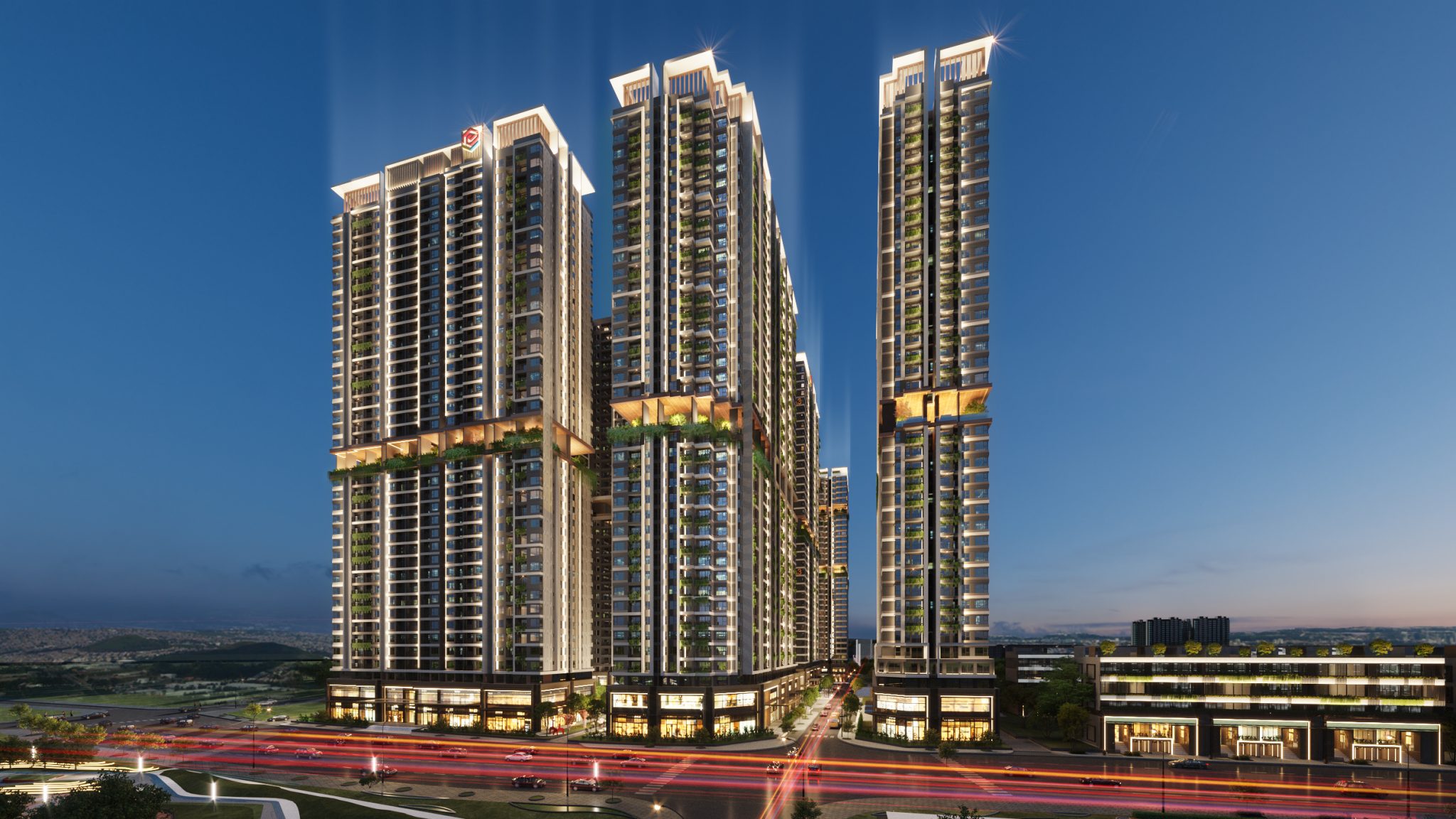 Tiện ích hồ bơi và không gian nội khu Monrei Saigon